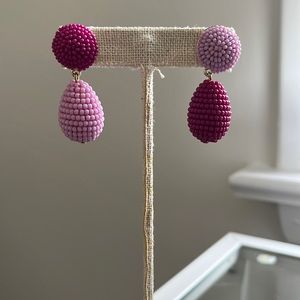 Stella & Dot Pink/Purple Earrings